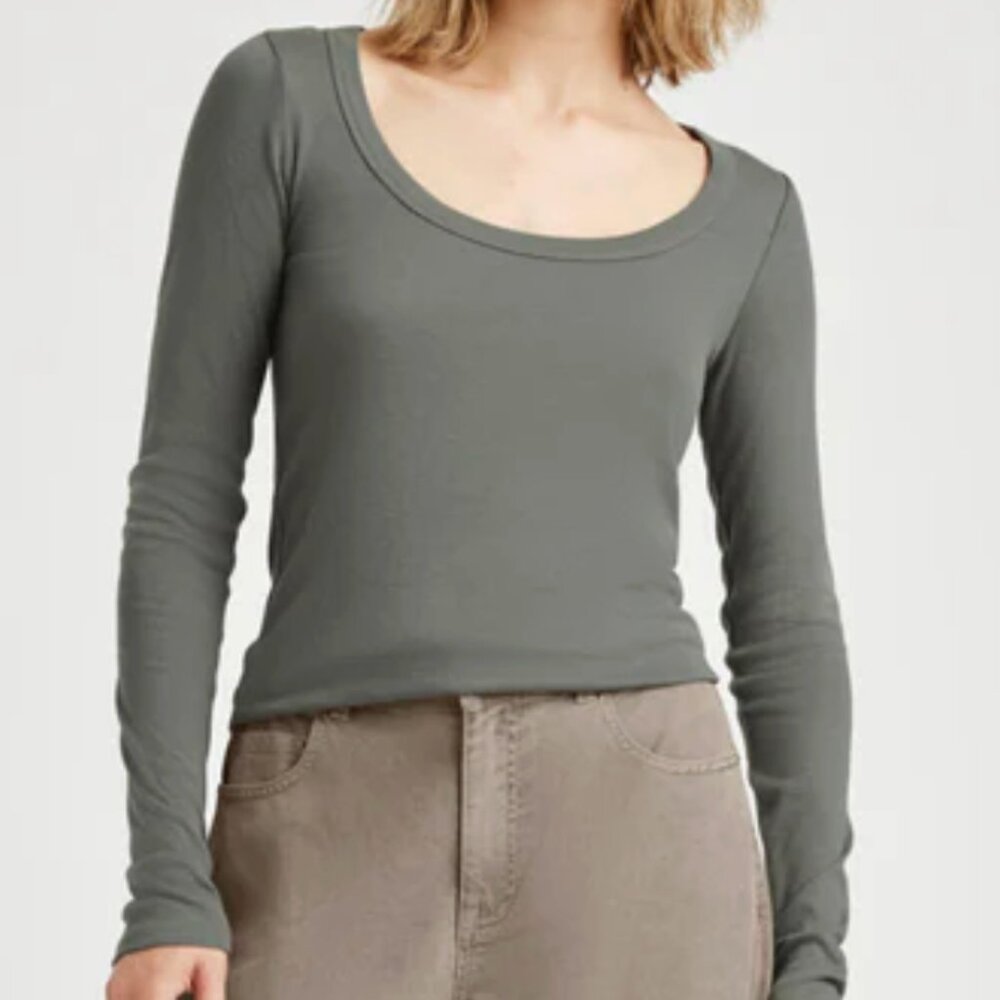 NWT Splendid Faye Long Sleeve Tee